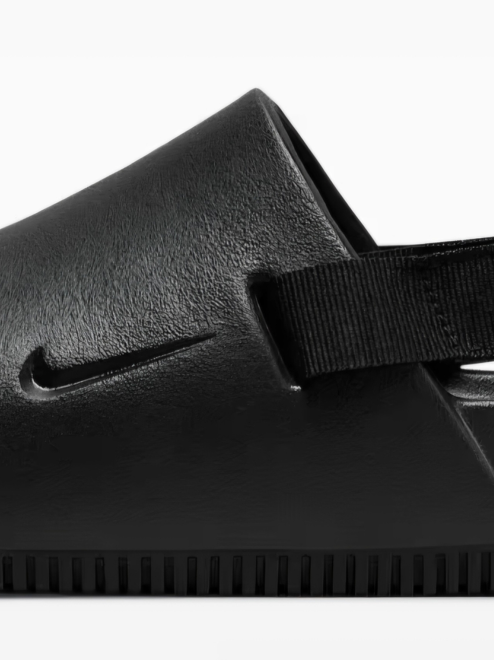 Nike Unisex Black Slip-On Clog Sandals with Heel Strap Size 8 Eur 39 Nwt Black - Picture 4 of 12